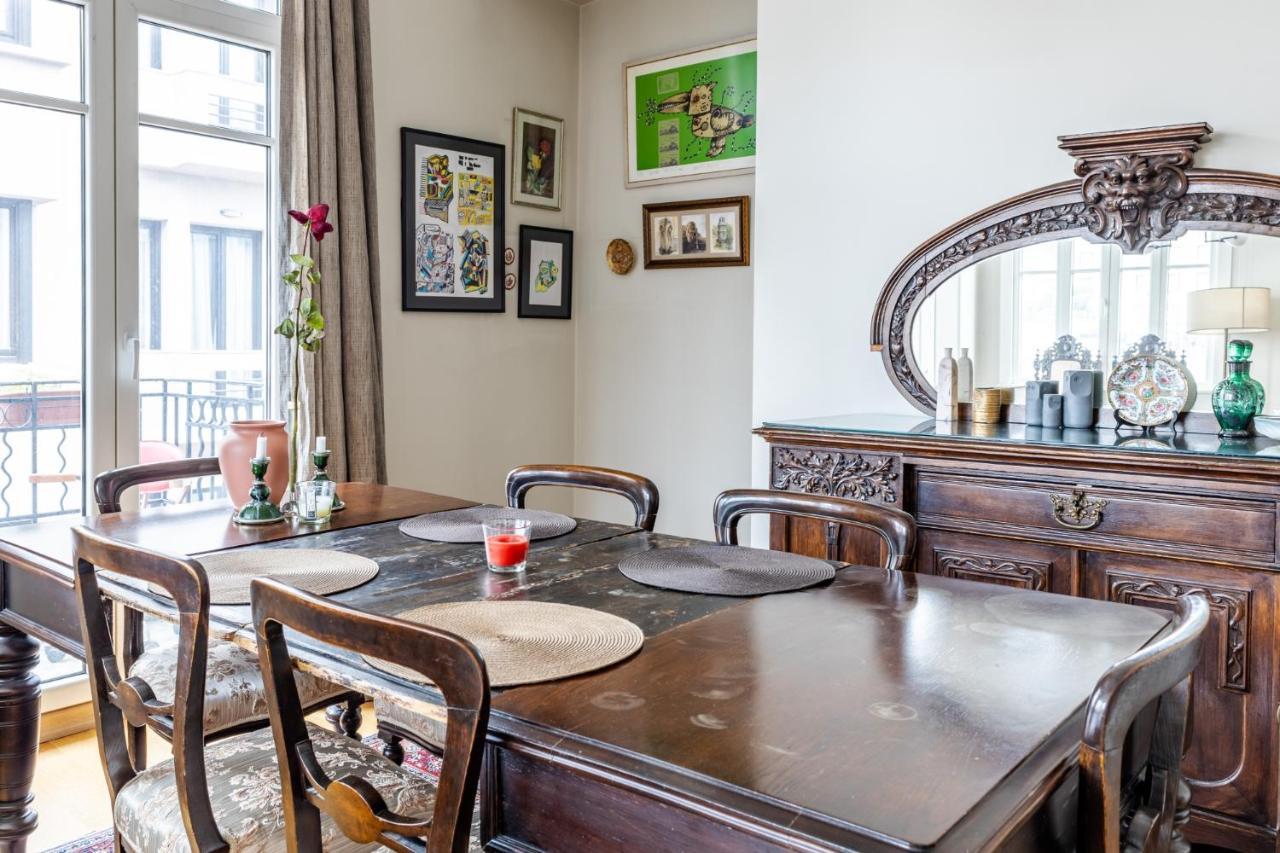 Flat With Balcony And Bosphorus View In Beyoglu Lejlighed Istanbul Eksteriør billede